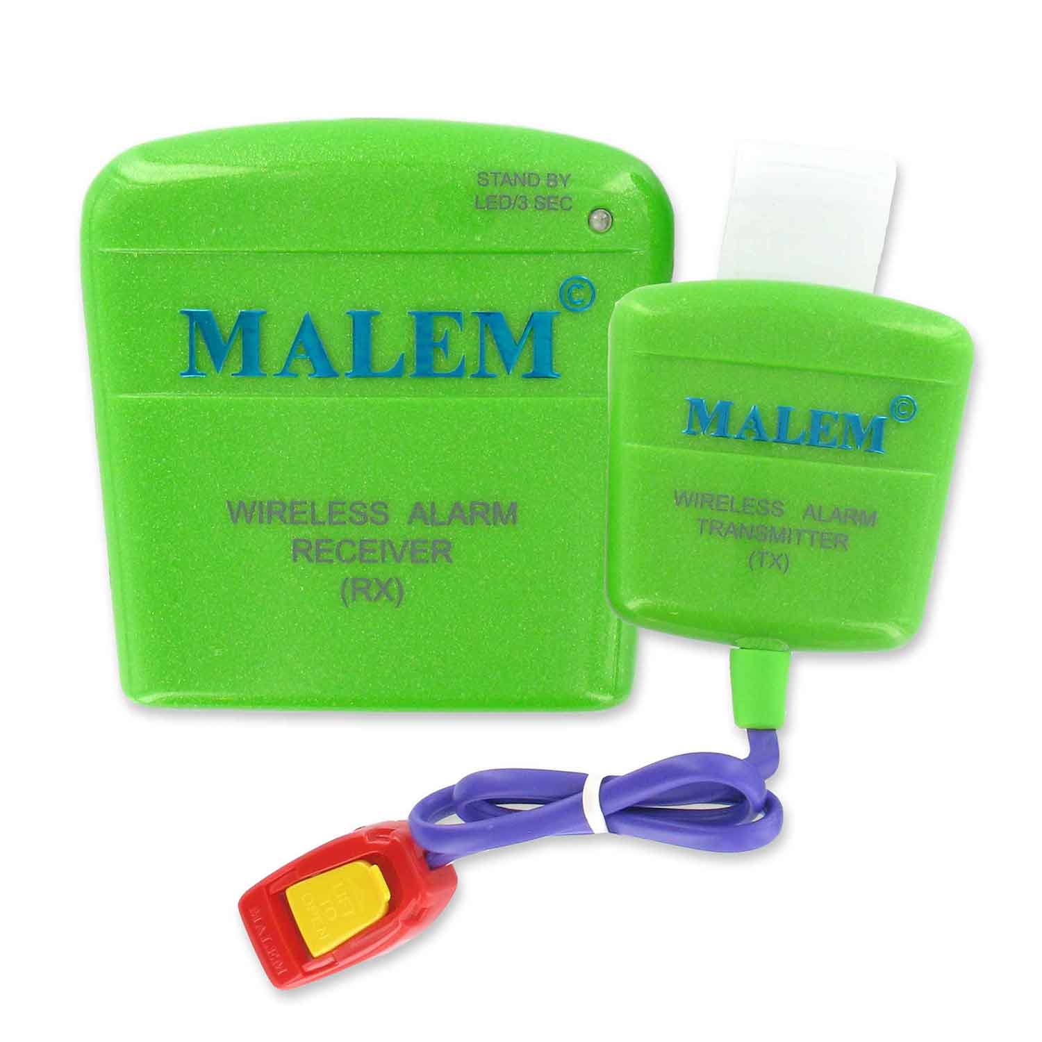 Alarms-Malem Wireless Bedwetting Alarm System