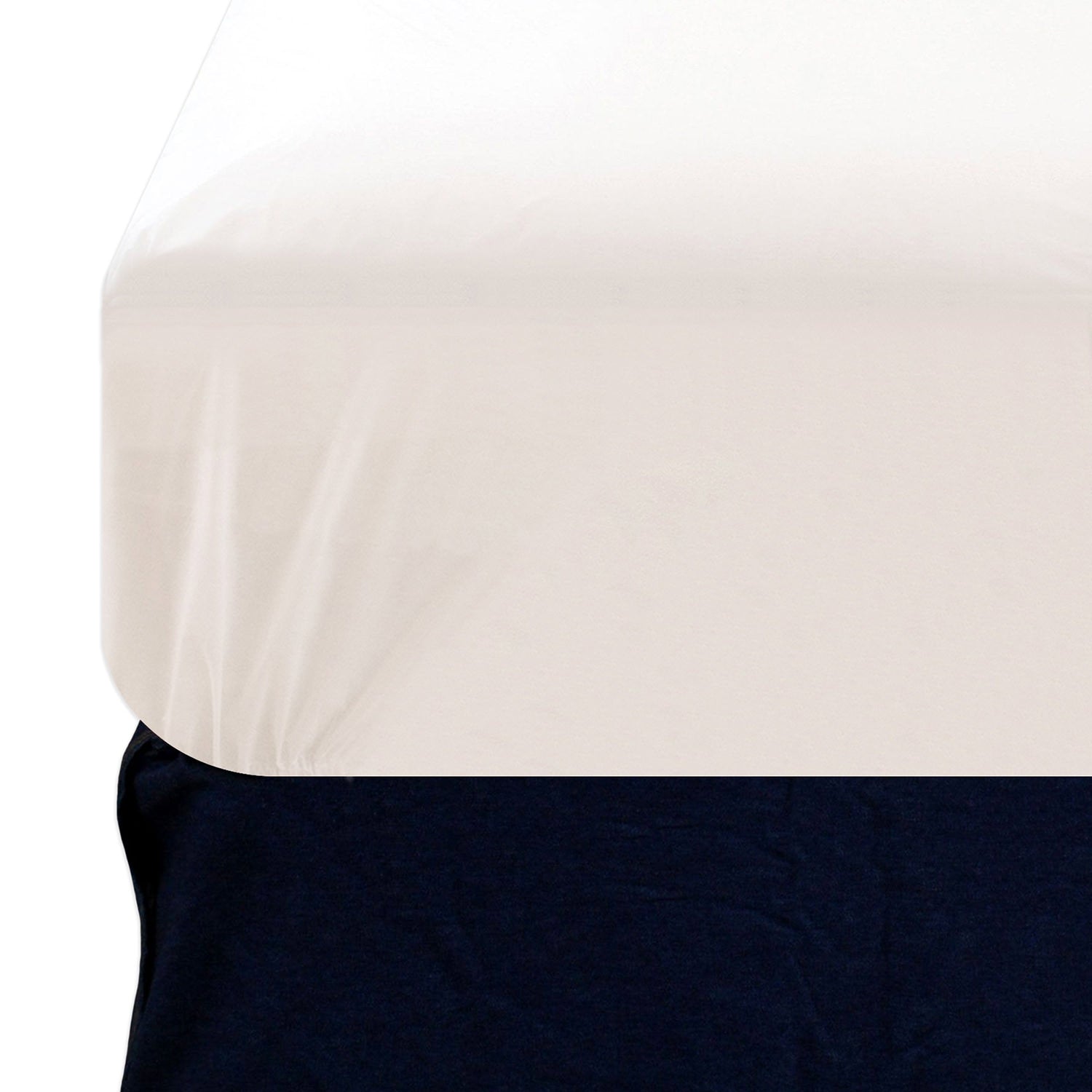 Bedding-Fitted Vinyl Mattress Protector- Heavy Duty- 9" & 16" Depths
