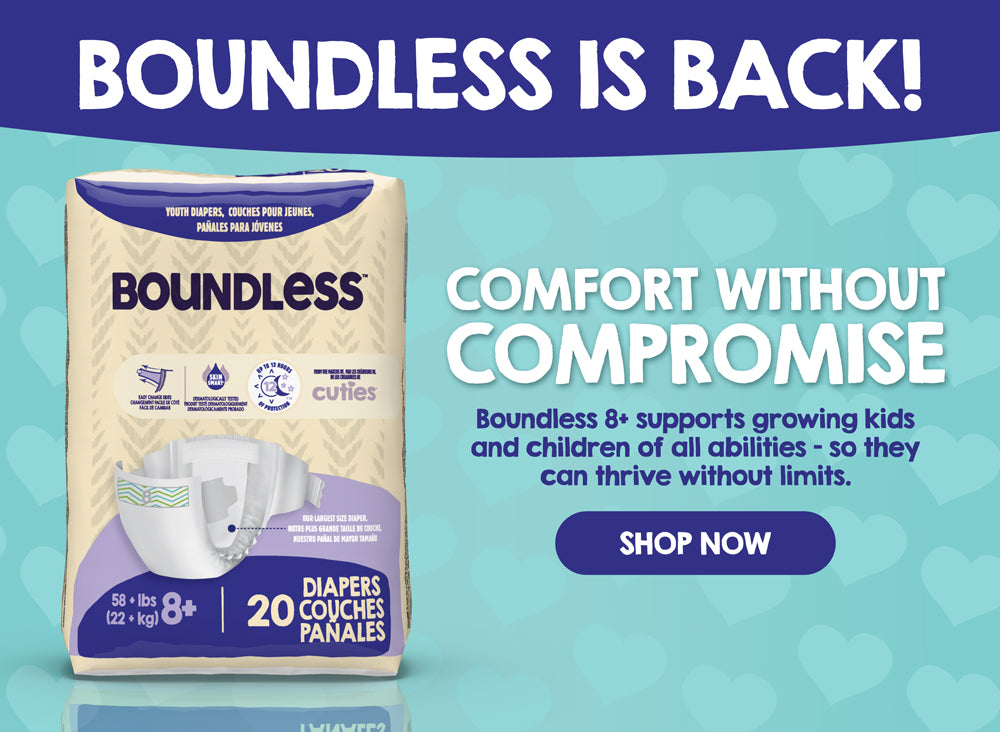 Cuties Youth Diaper (58+ lbs.)