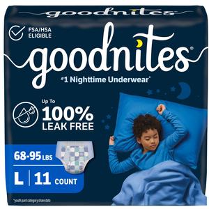 GoodNites Absorbent Nighttime Pants
