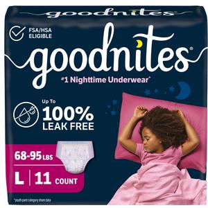 GoodNites Absorbent Nighttime Pants
