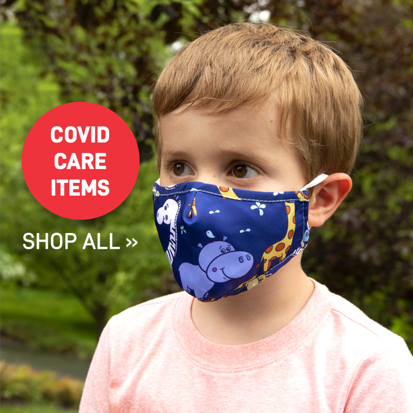 Covid Care items - shop masks, thermometers and more.