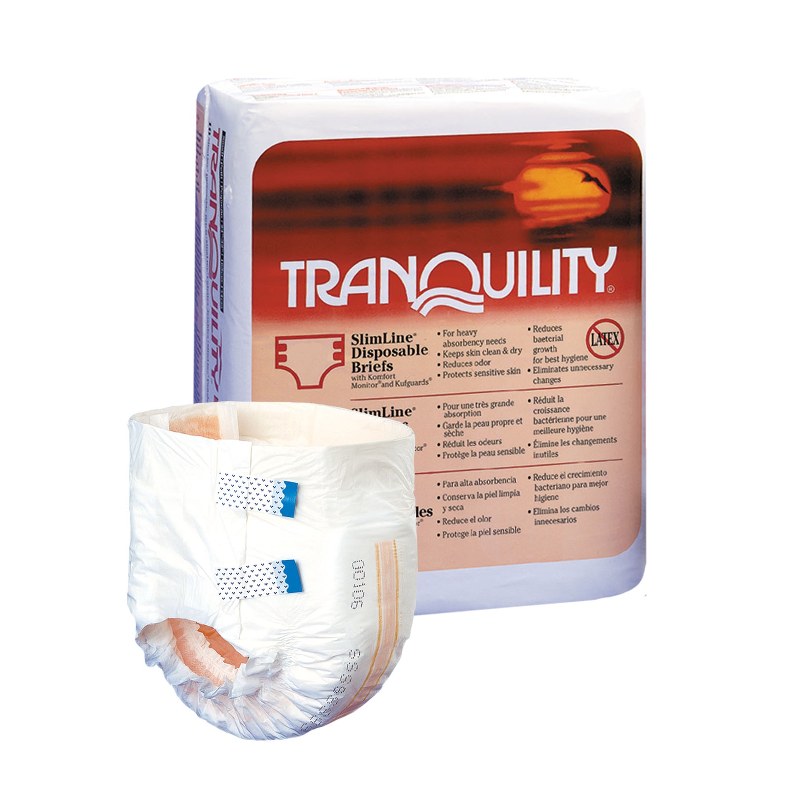 Disposables-Tranquility SlimLine Disposable Briefs