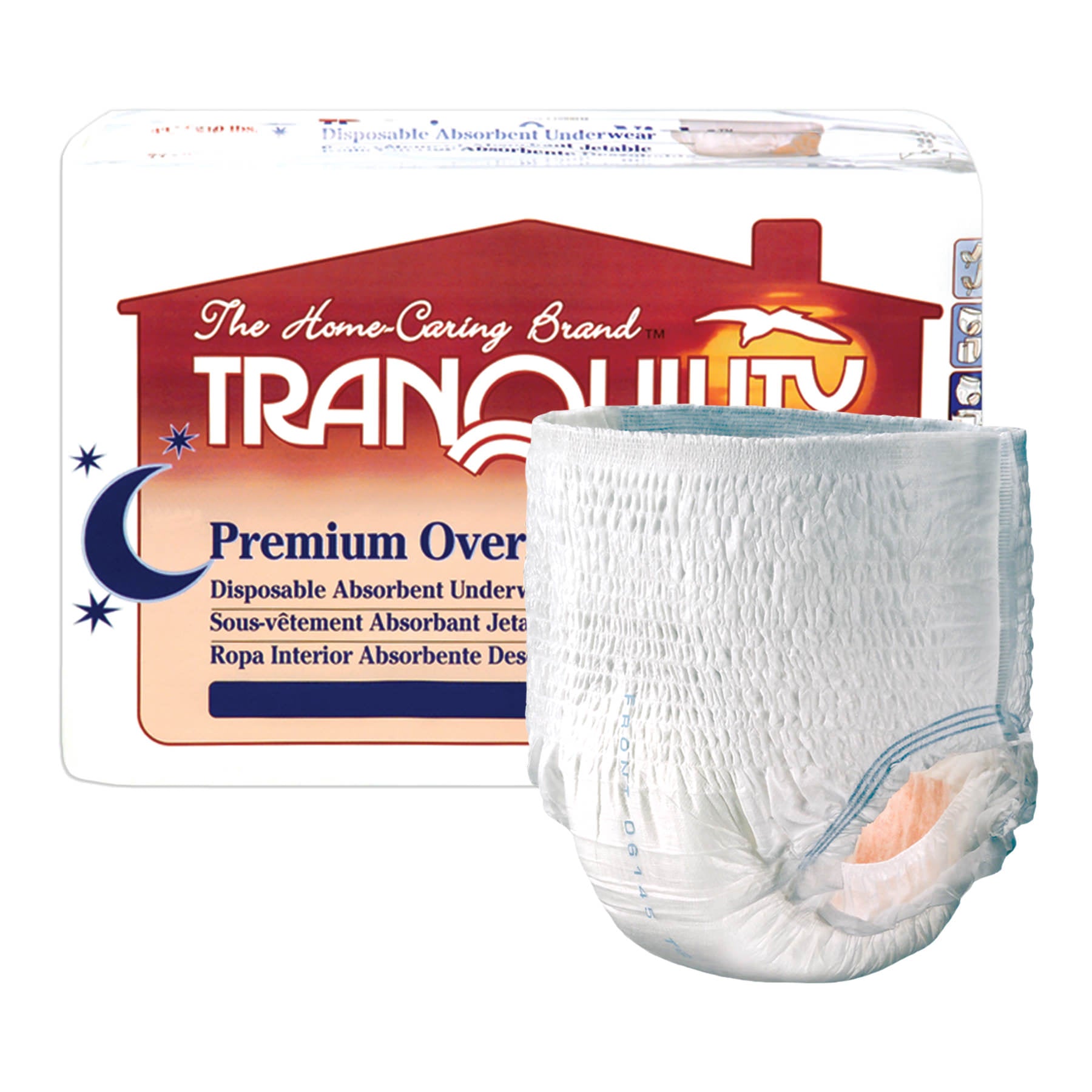 Tranquility Select Disposable Briefs, Youth (Case of 100) Free Shipping