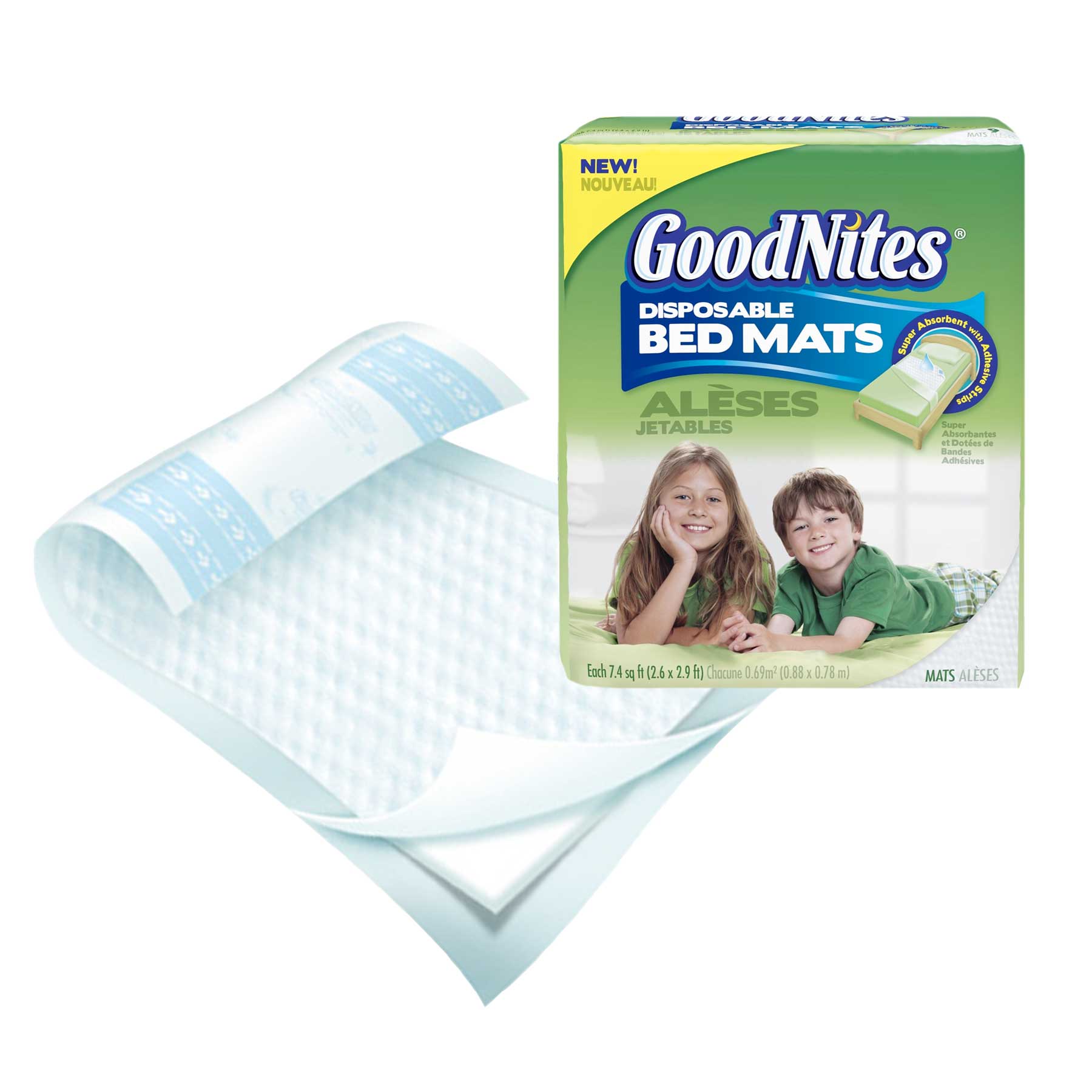 Disposables-GoodNites Bed Mats