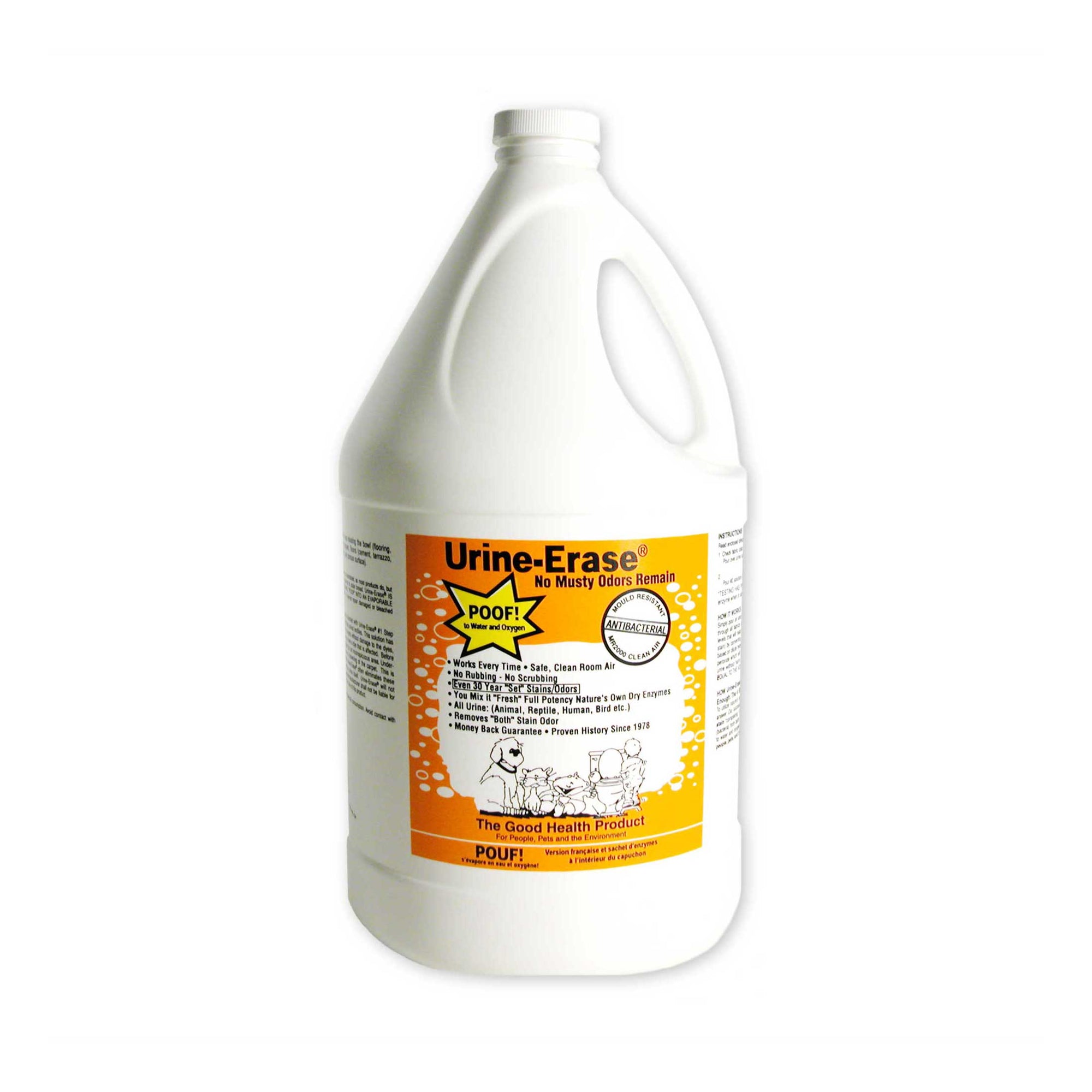 Urine-Erase Stain and Odor Remover: Bedwetting Store