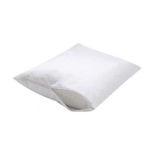 Bedding-Vinyl Zippered Waterproof Pillow Cover