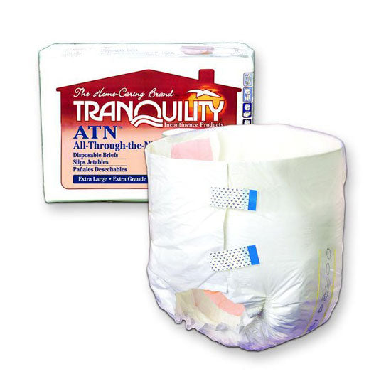 Tranquility ATN (All-Through-the-Night) Disposable Briefs - Adult