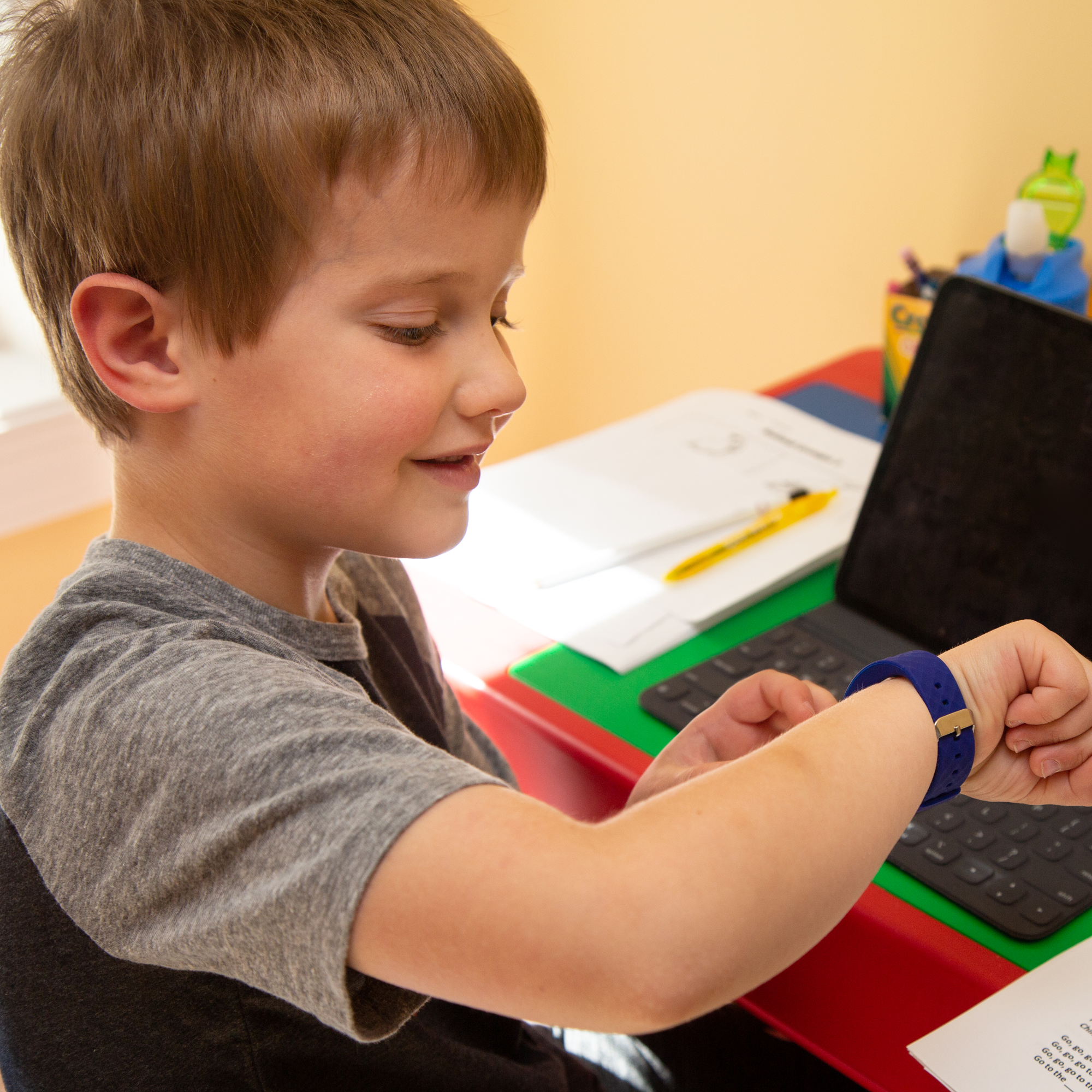 Child's vibrating alarm watch online