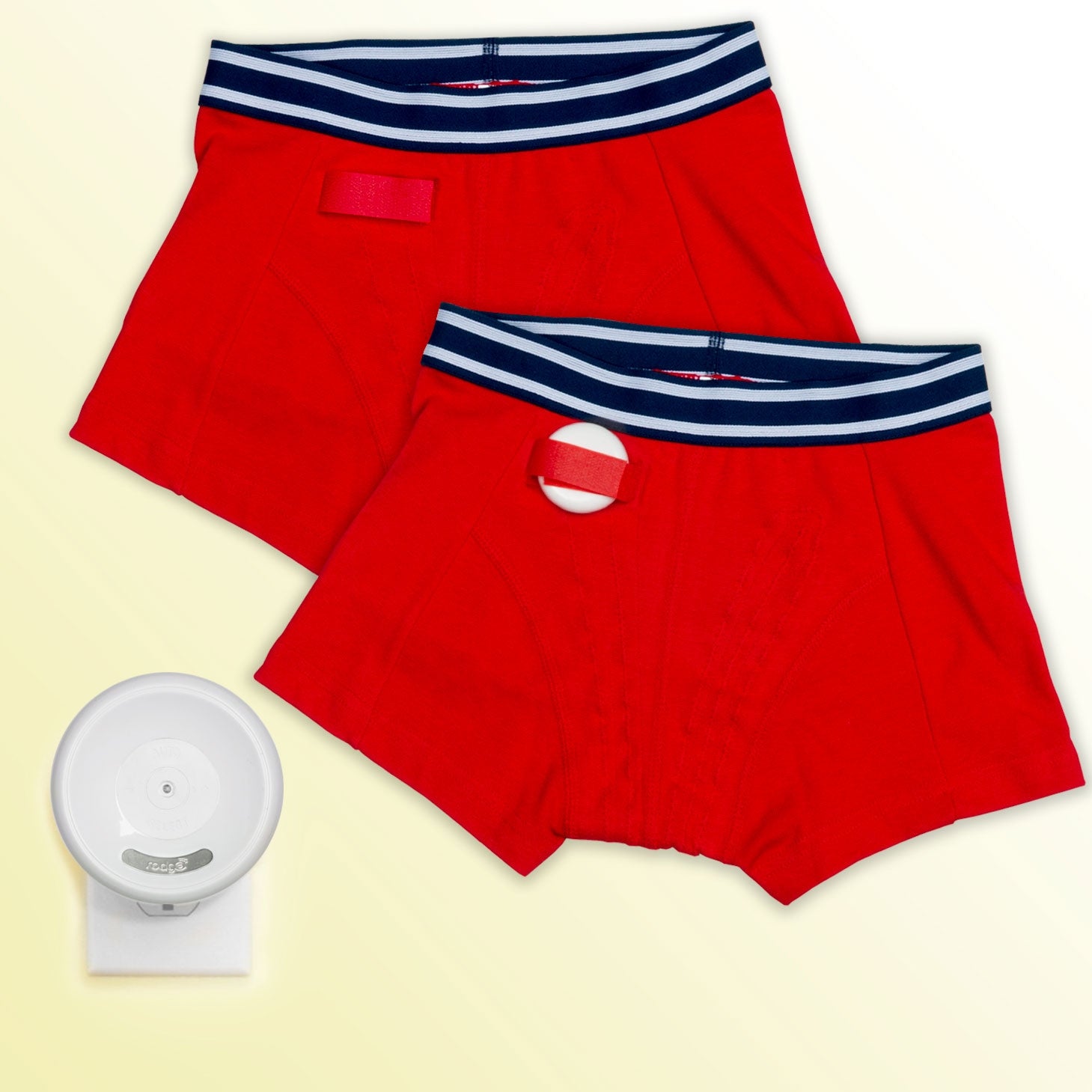 * Clearance * Rodger® Wireless Bedwetting Alarm System-Red Briefs only